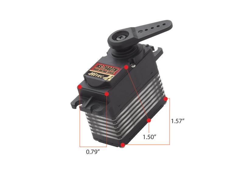 Hitec HS-7940TH HV HSpeed Titanium Gear Coreless UltraPrem Dig S